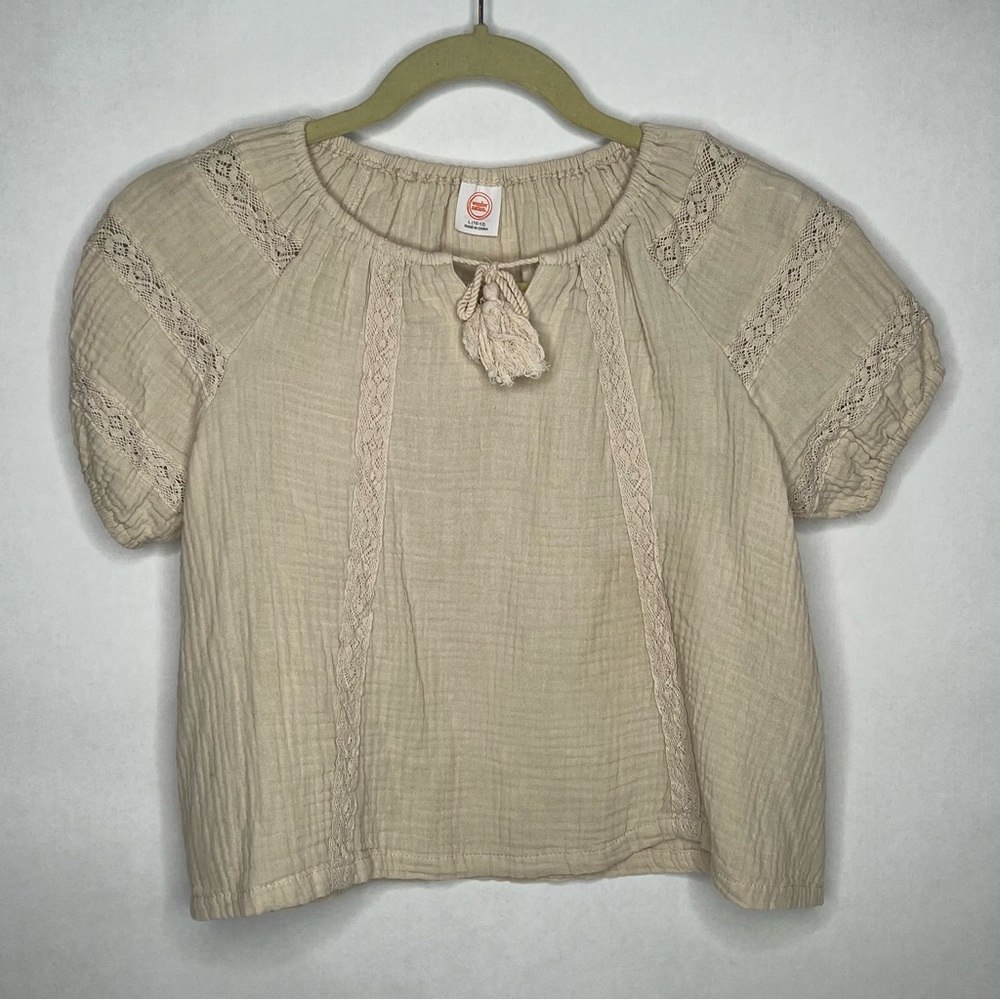 Wonder Nation Light Tan Kids‎ Blouse